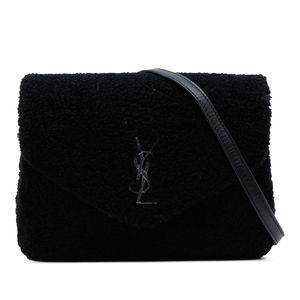 Pre-Loved Saint Laurent Toy Shearling Loulou Crossbody